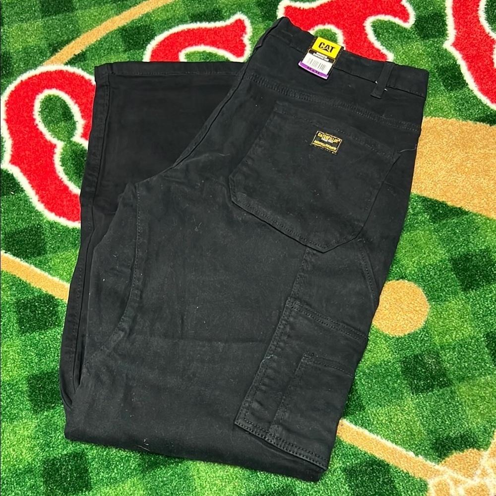 Caterpillar Double Knee Pants Size 40x34 Work Wear Carpenter Outdoors